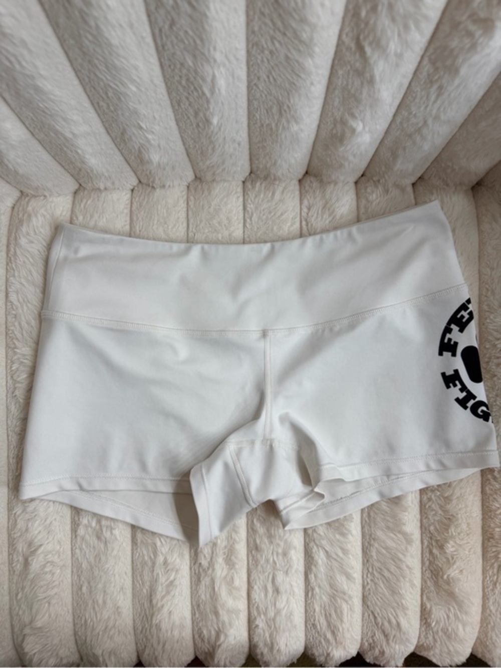 Feed Me Fight Me | FMFM White Shorts - Medium